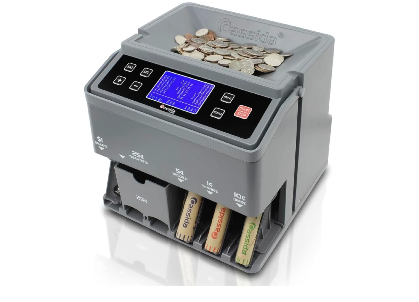 Cassida Coin Sorter Counter