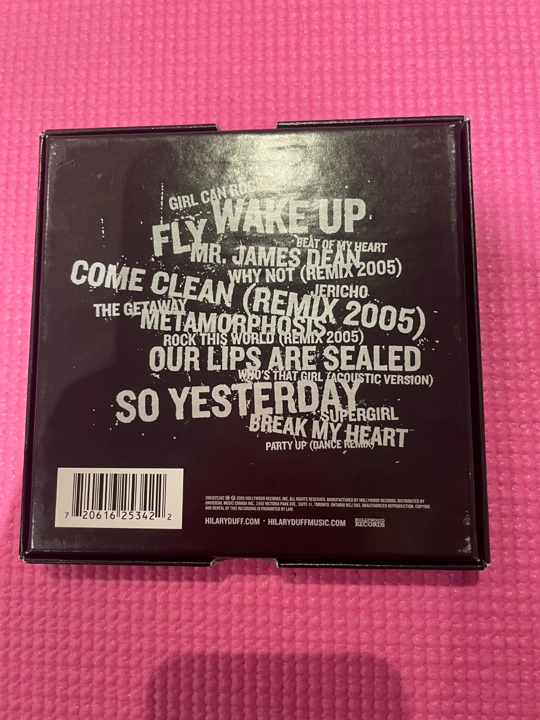 Hilary Duff Most Wanted Collector's Signature Edition CD - photo 2