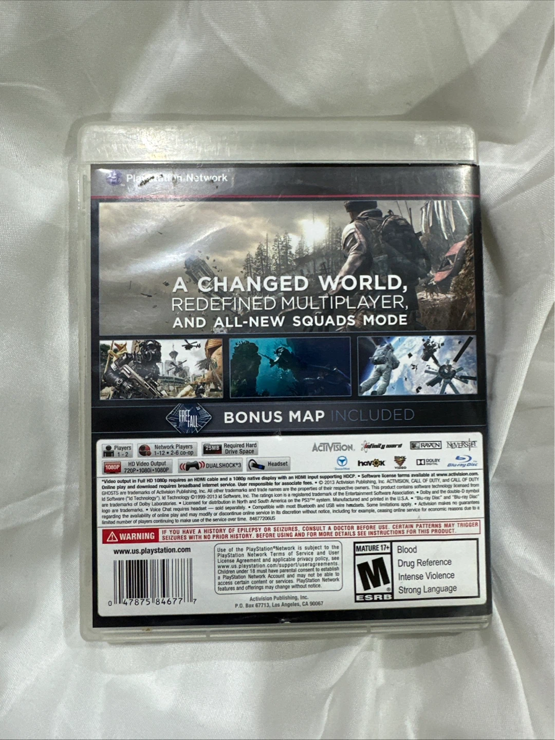 Call of Duty: Ghosts - Sony PlayStation 3 USED - photo 3