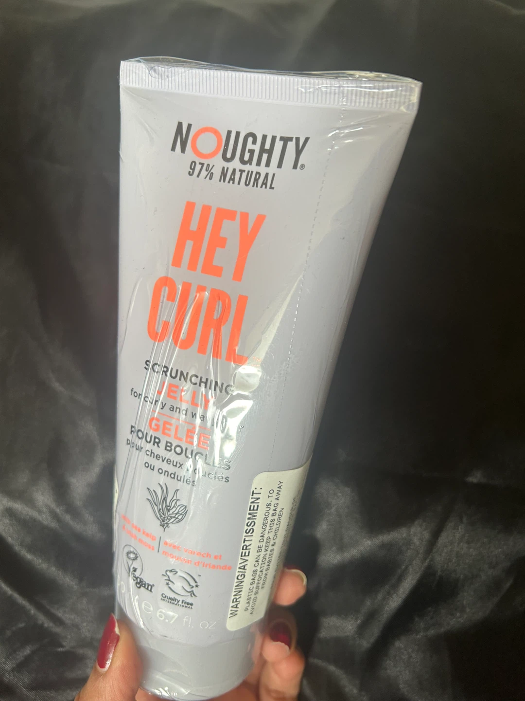 Noughty Hey Curl Scrunching Jelly for Curly and Wavy Hair