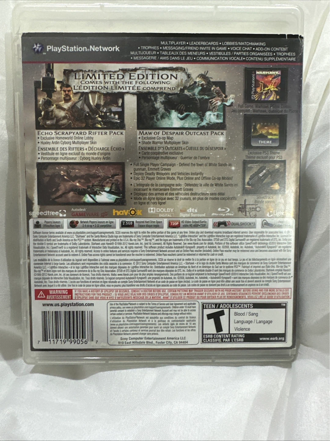 Starhawk (Sony PlayStation 3, 2012) - photo 3