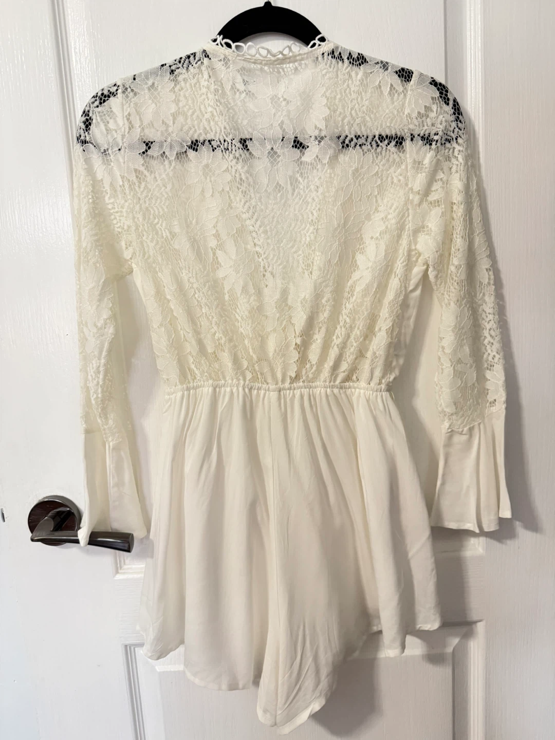 Cream Lace Romper - photo 2