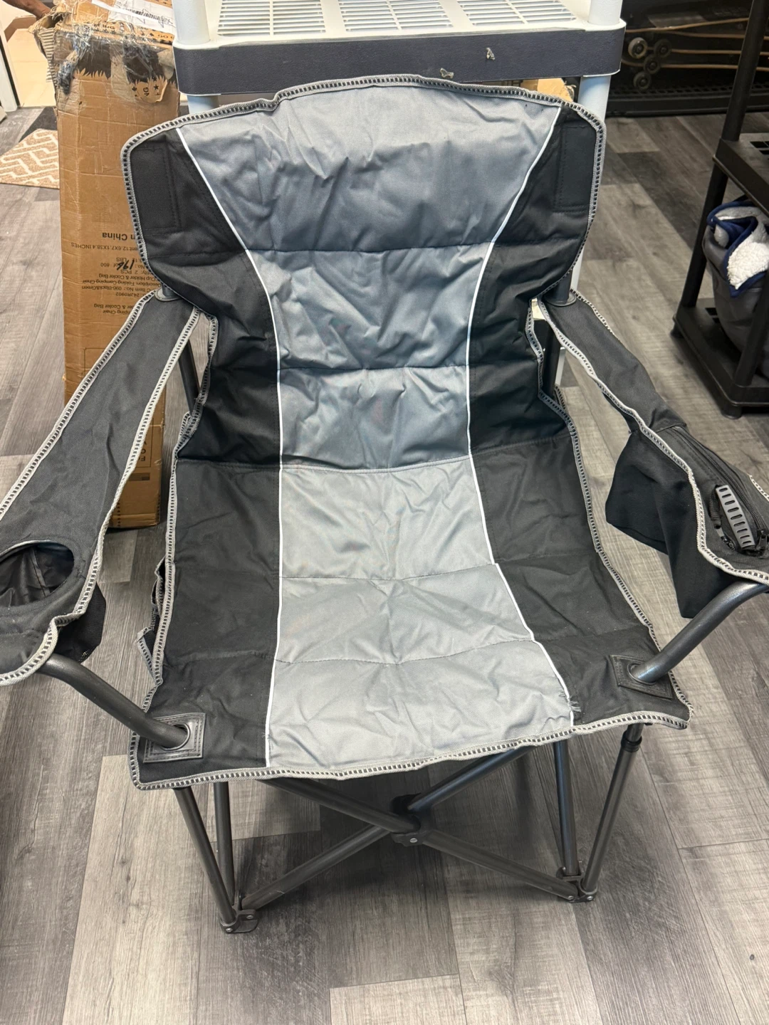 Folding Camping Chair w/ Cup Holder - photo 2