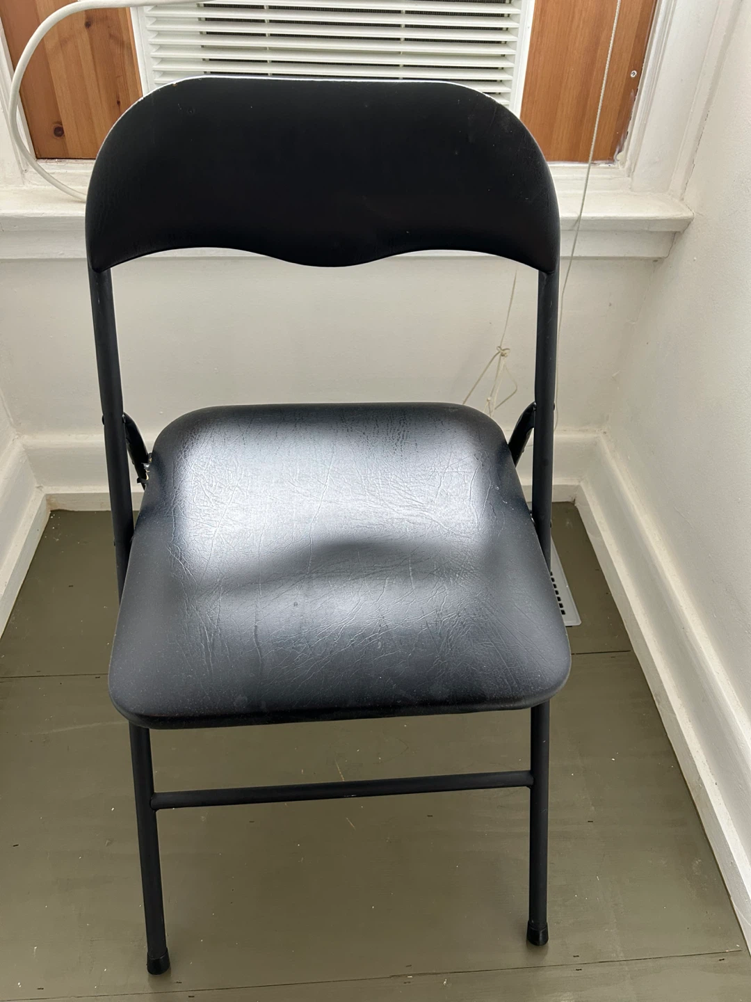 Black Folding Chair