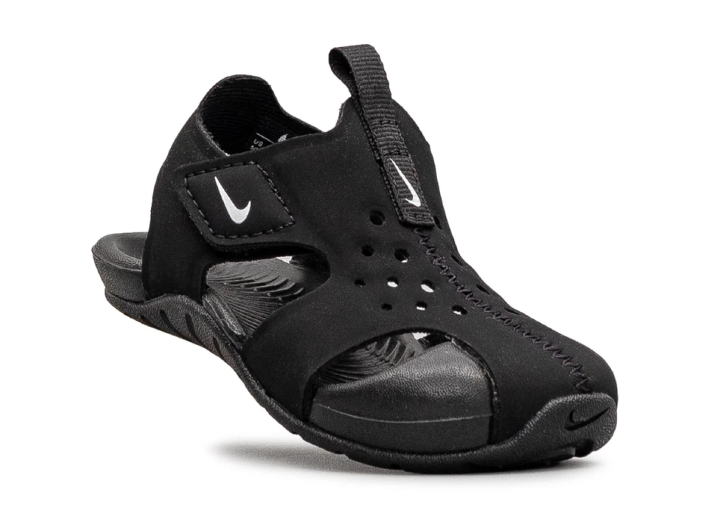 Nike Sunray Protect 2 black toddler sandals size 9 - photo 3