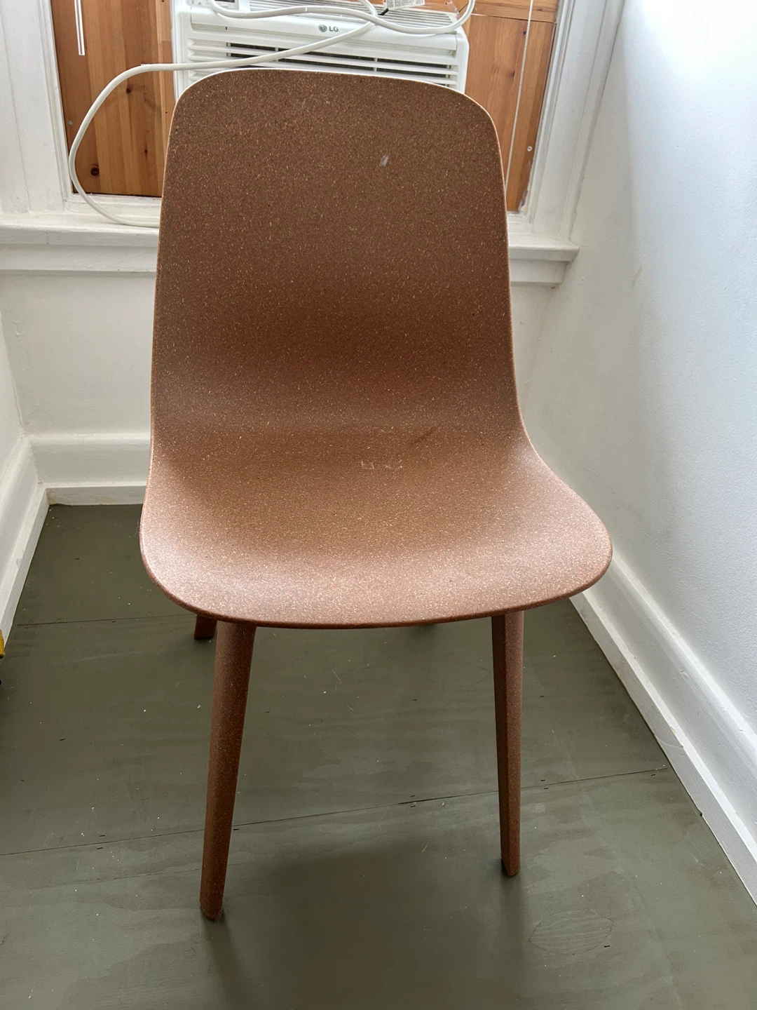 Brown Cork Accent Chair