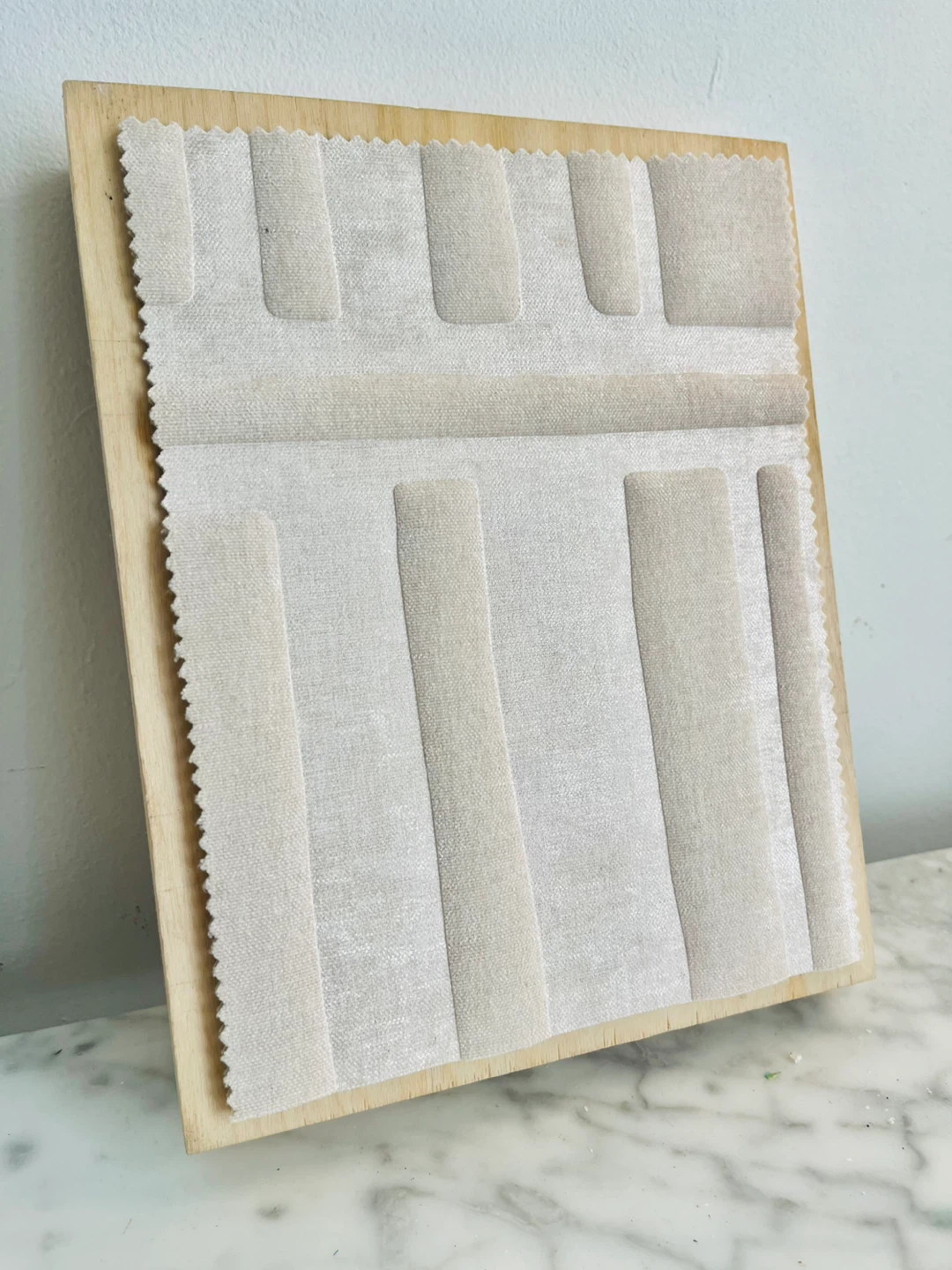 Textile Art - Ivory Velvet - photo 2