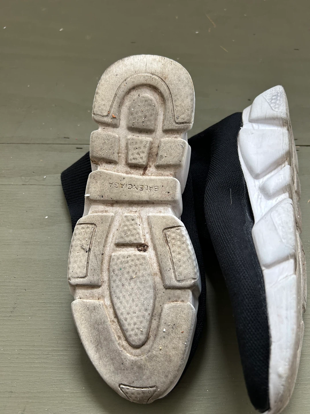 Balenciaga Speed Trainer Sneakers Black Knit Sock Shoe - photo 4