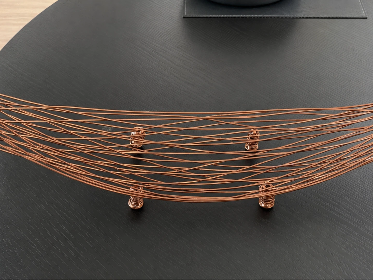 Copper Wire Decorative Bowl - photo 2