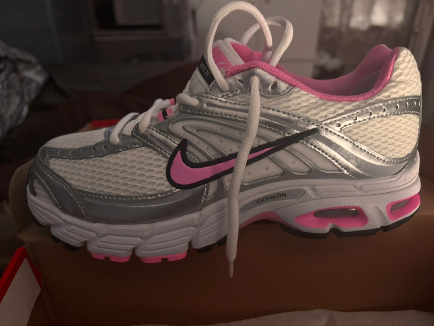 Nike Air Max Moto 2K Women's Shoes White/Pink - photo 3