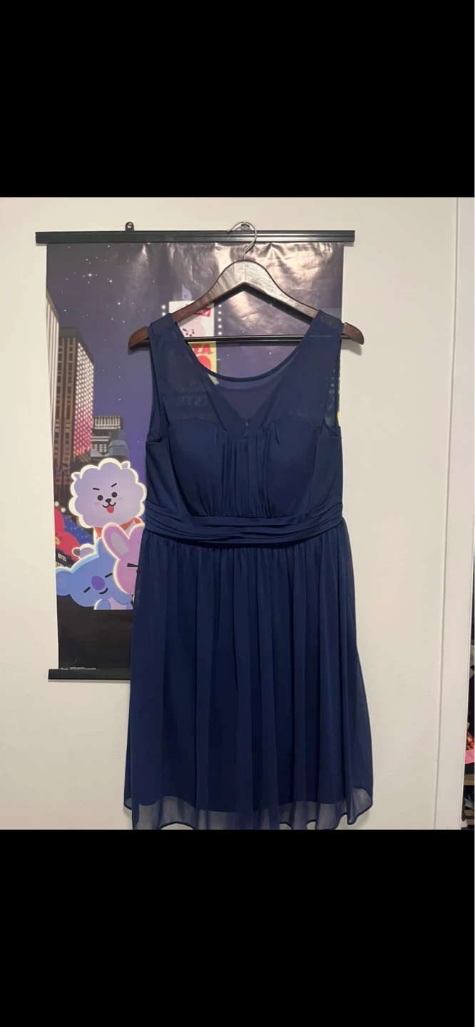 Navy Blue "Jolie" Dress