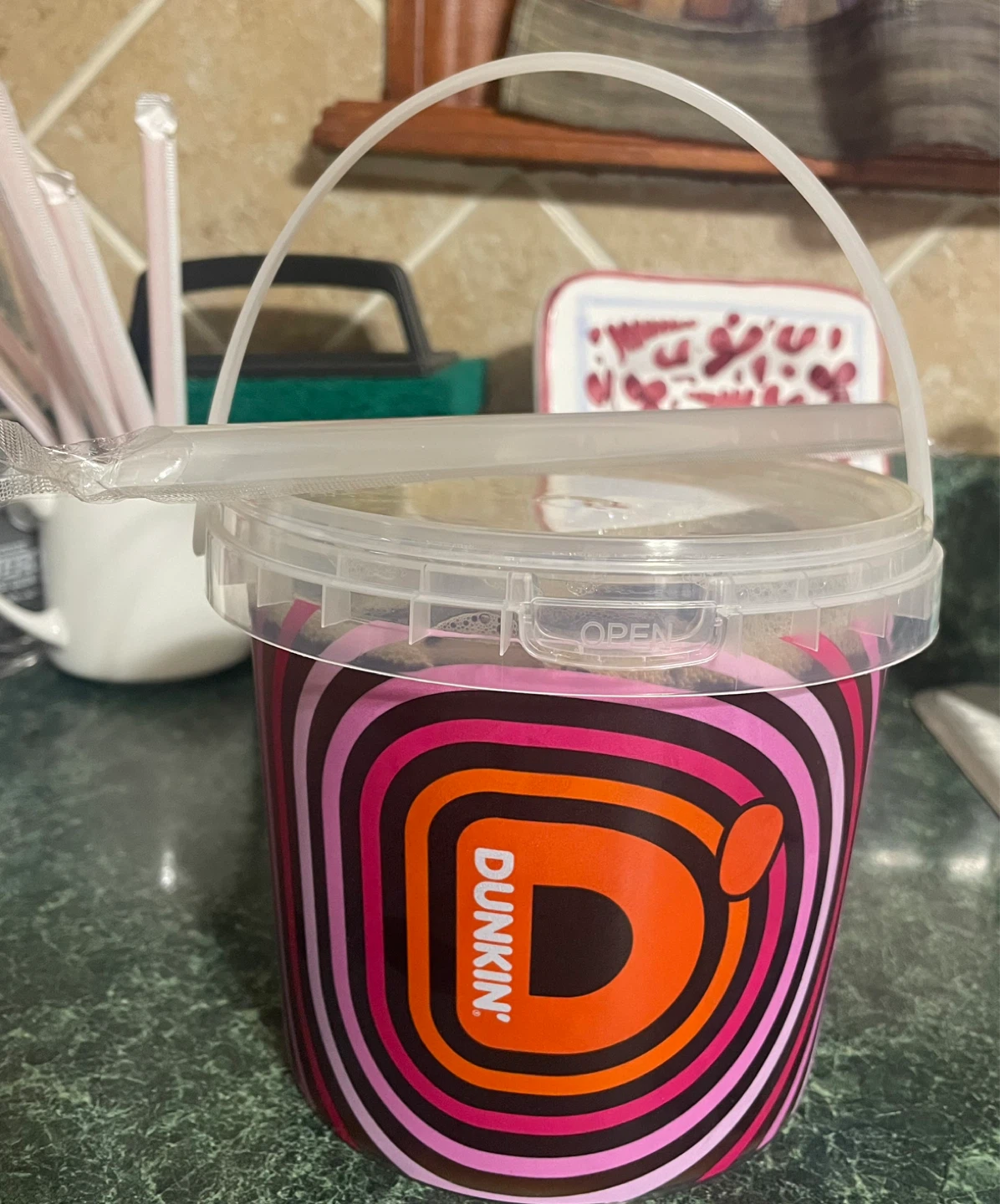 Dunkin' Iced Coffee Bucket