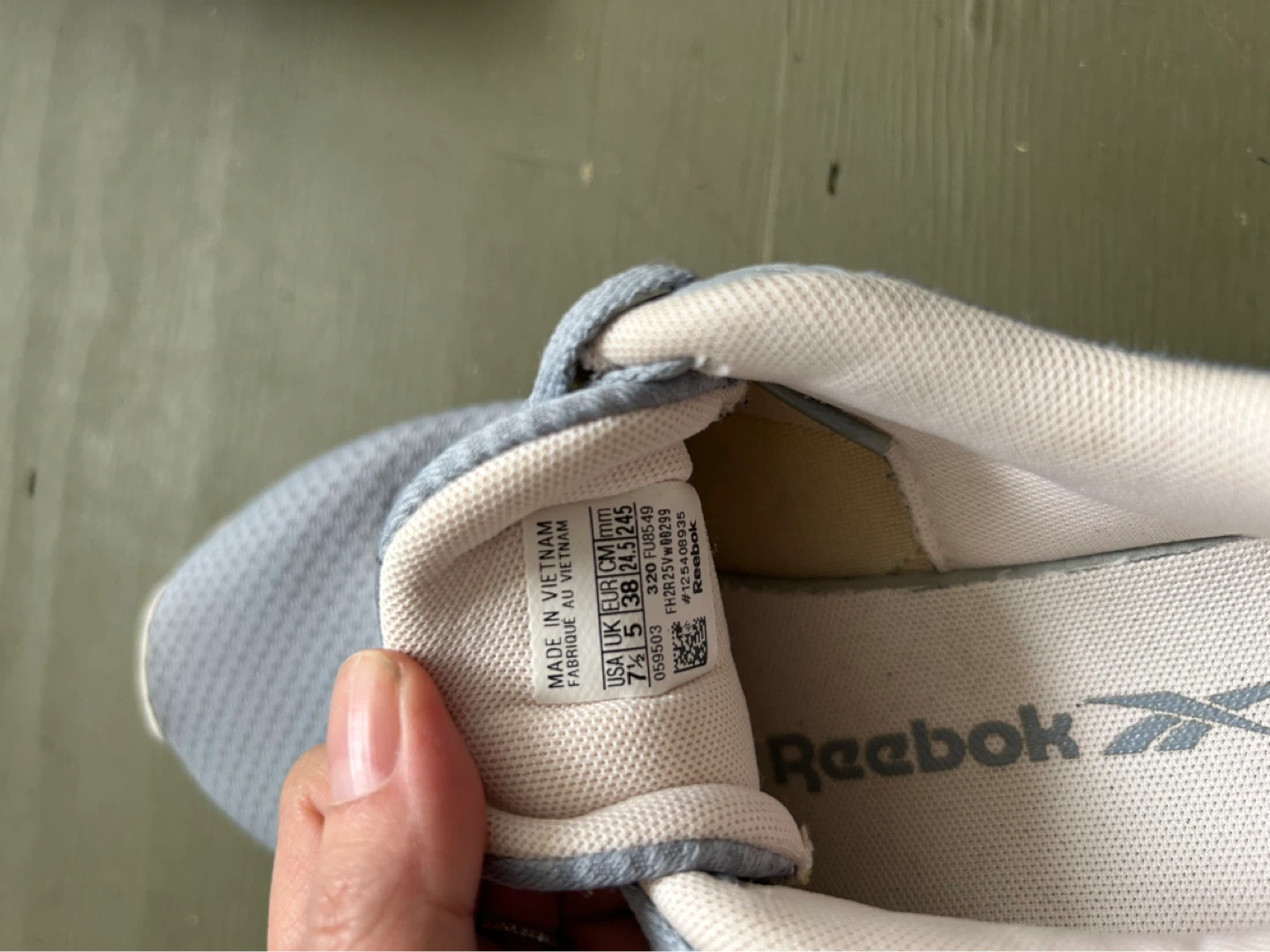 Reebok Women's Grey Running Shoes - Size 7.5 - photo 3