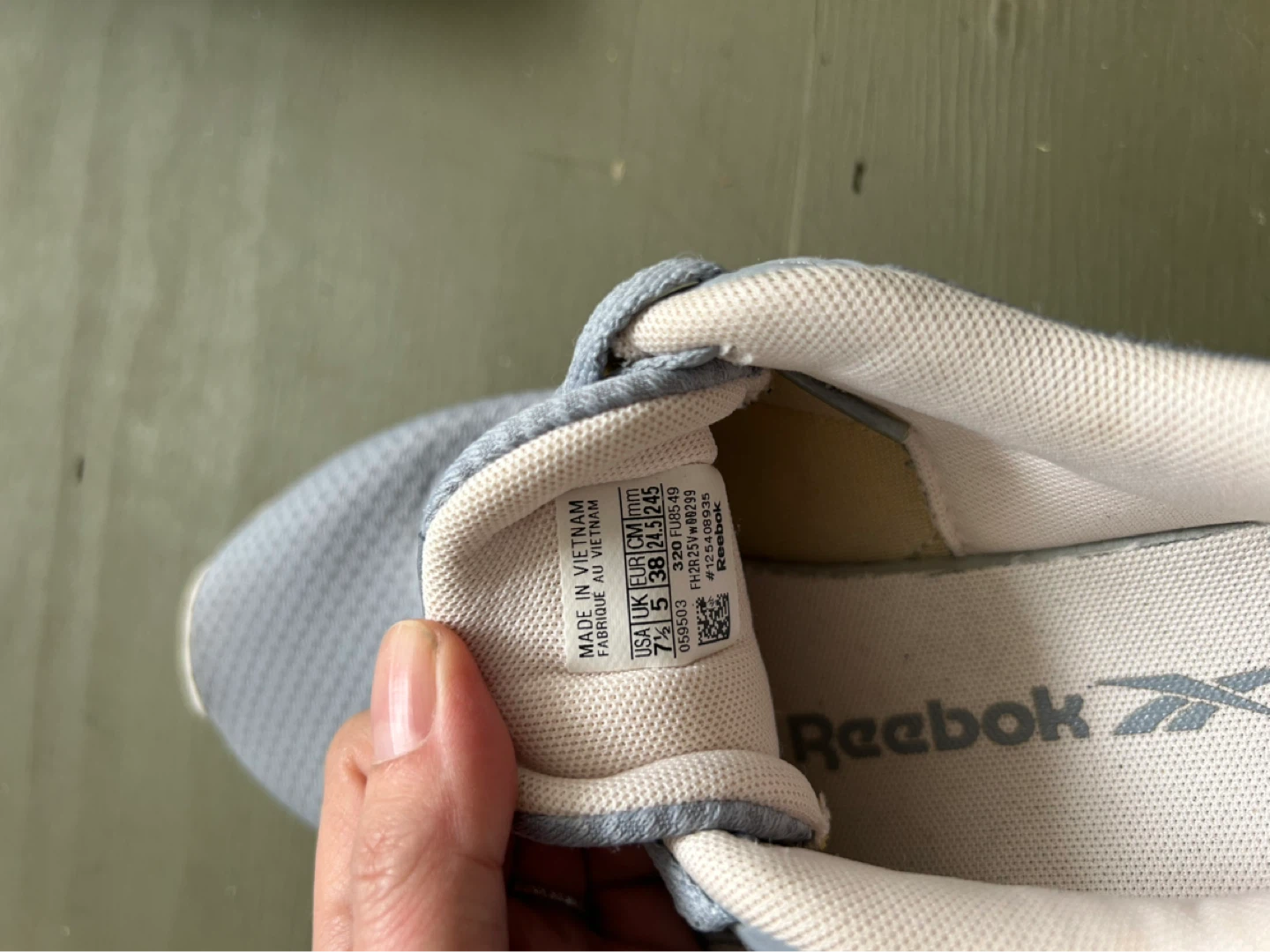 Reebok Women's Grey Running Shoes - Size 7.5 - photo 2