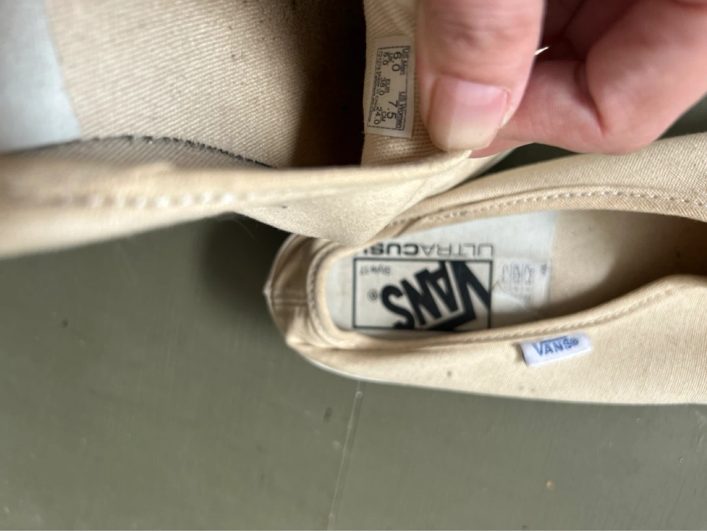 Vans Ultracush Slip-On Canvas Shoes
