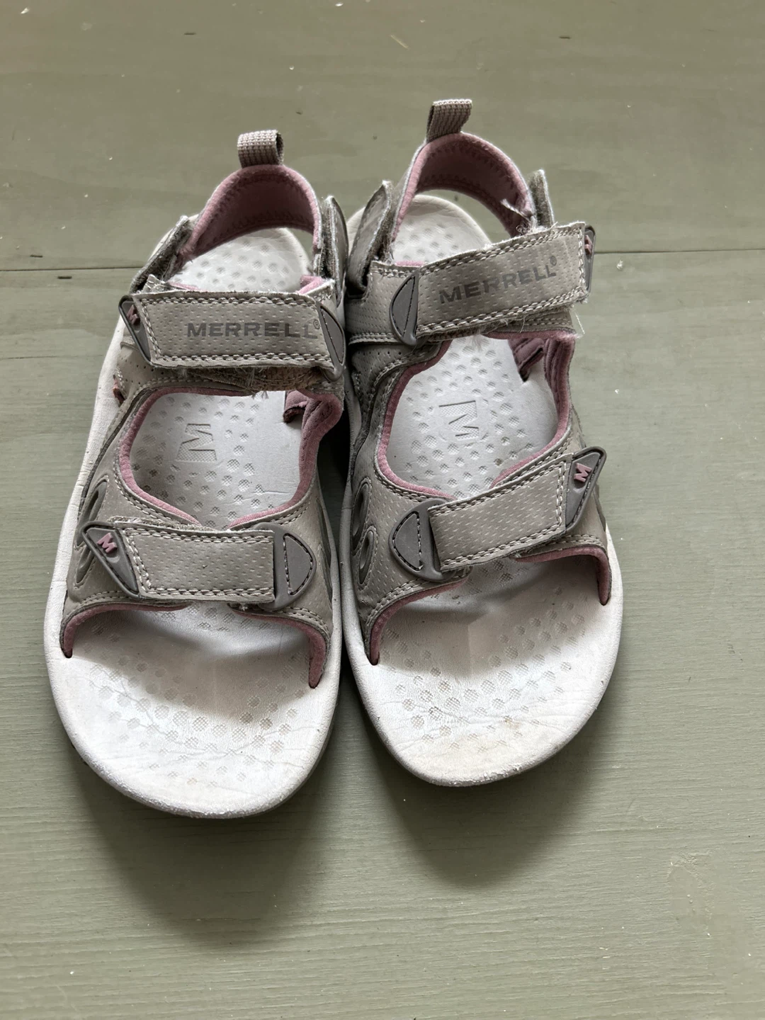 Merrell Grey Pink Sandals - photo 3