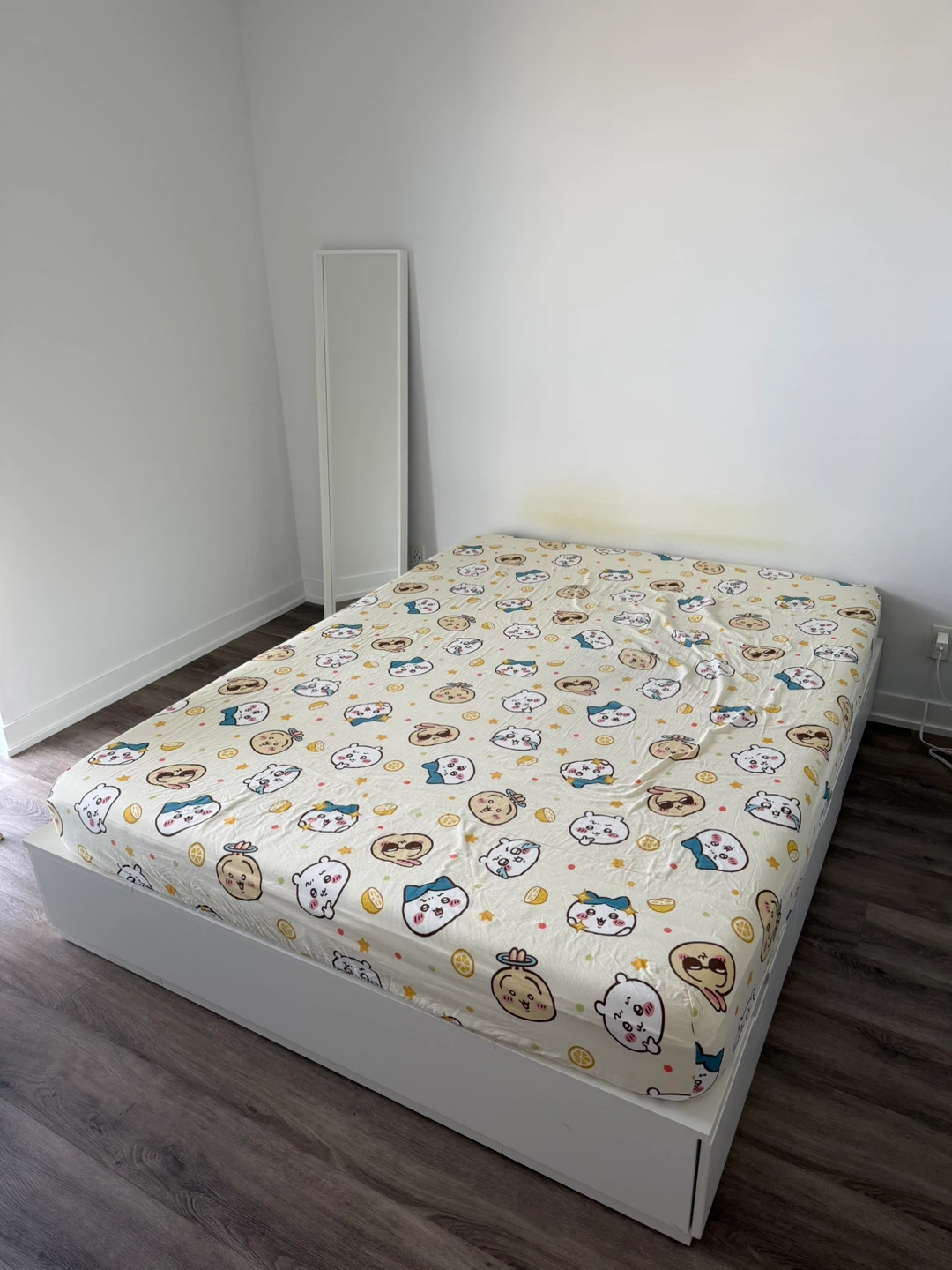 IKEA NORDLI Bed Frame with Storage with matress
