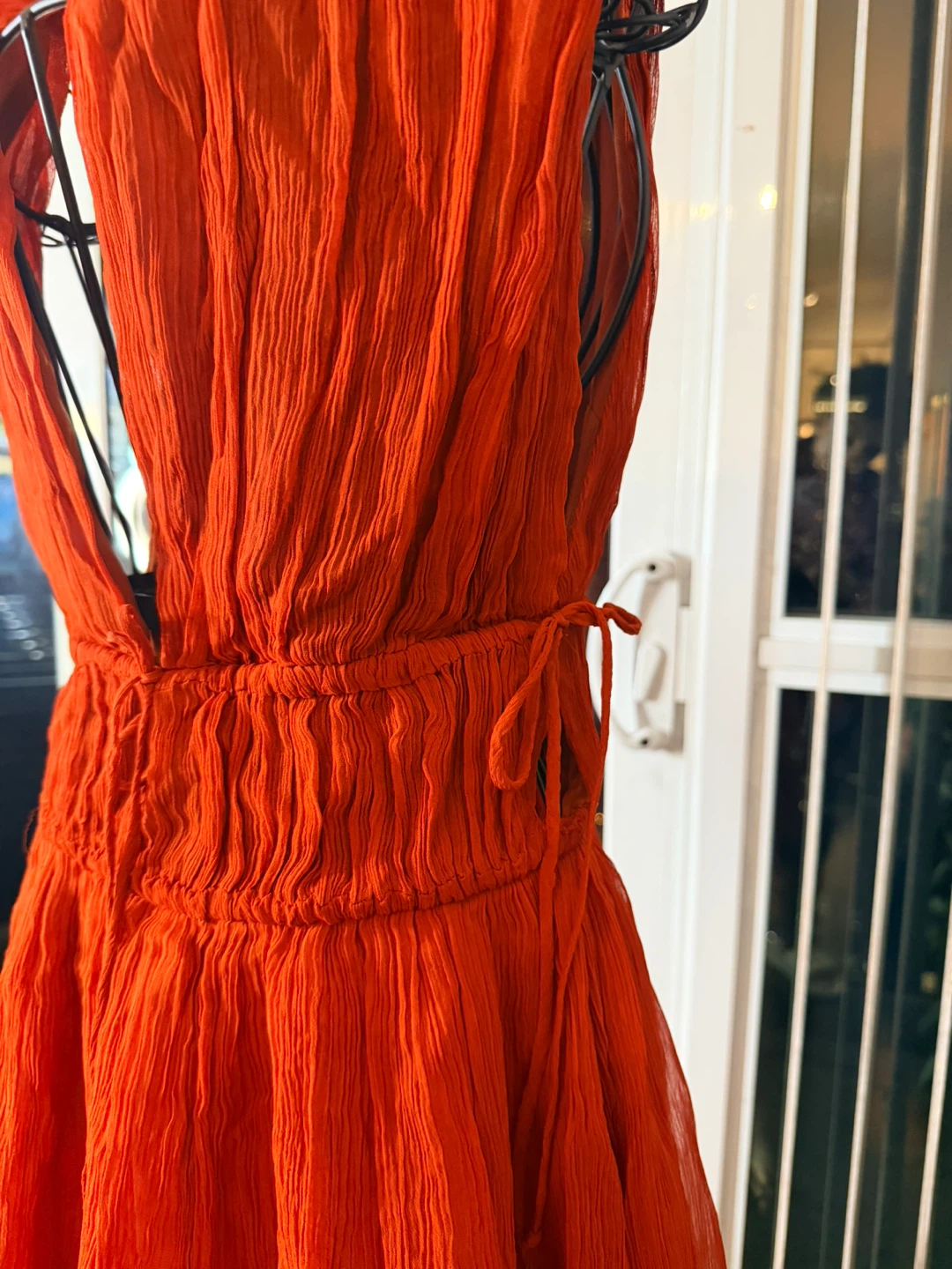 Chiffon Zara Orange Dress - photo 2