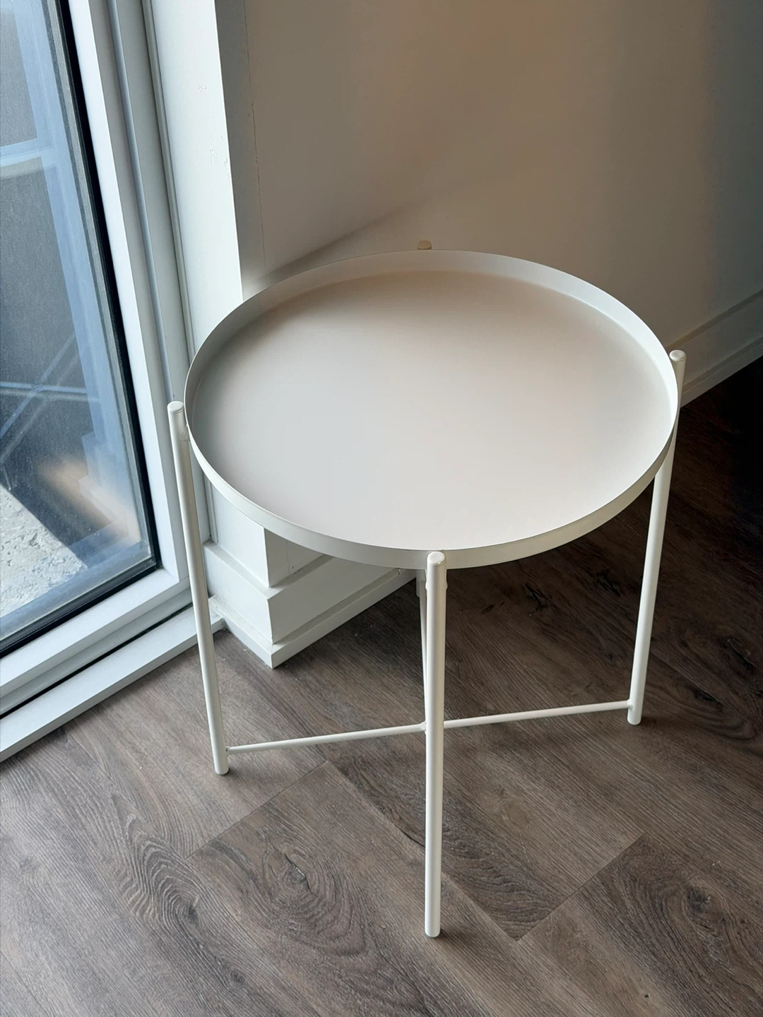IKEA GLADOM White Tray Table
