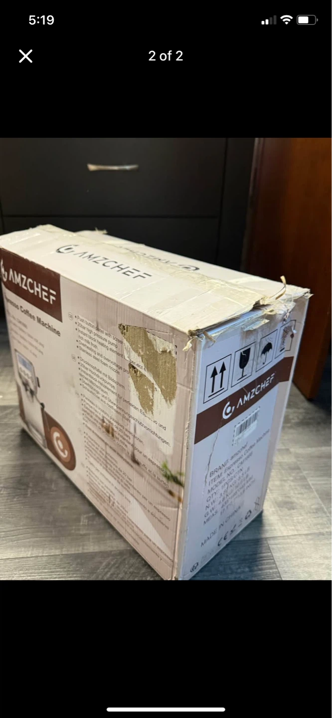 AMZCHEF Espresso Coffee Machine CM1666 - photo 2