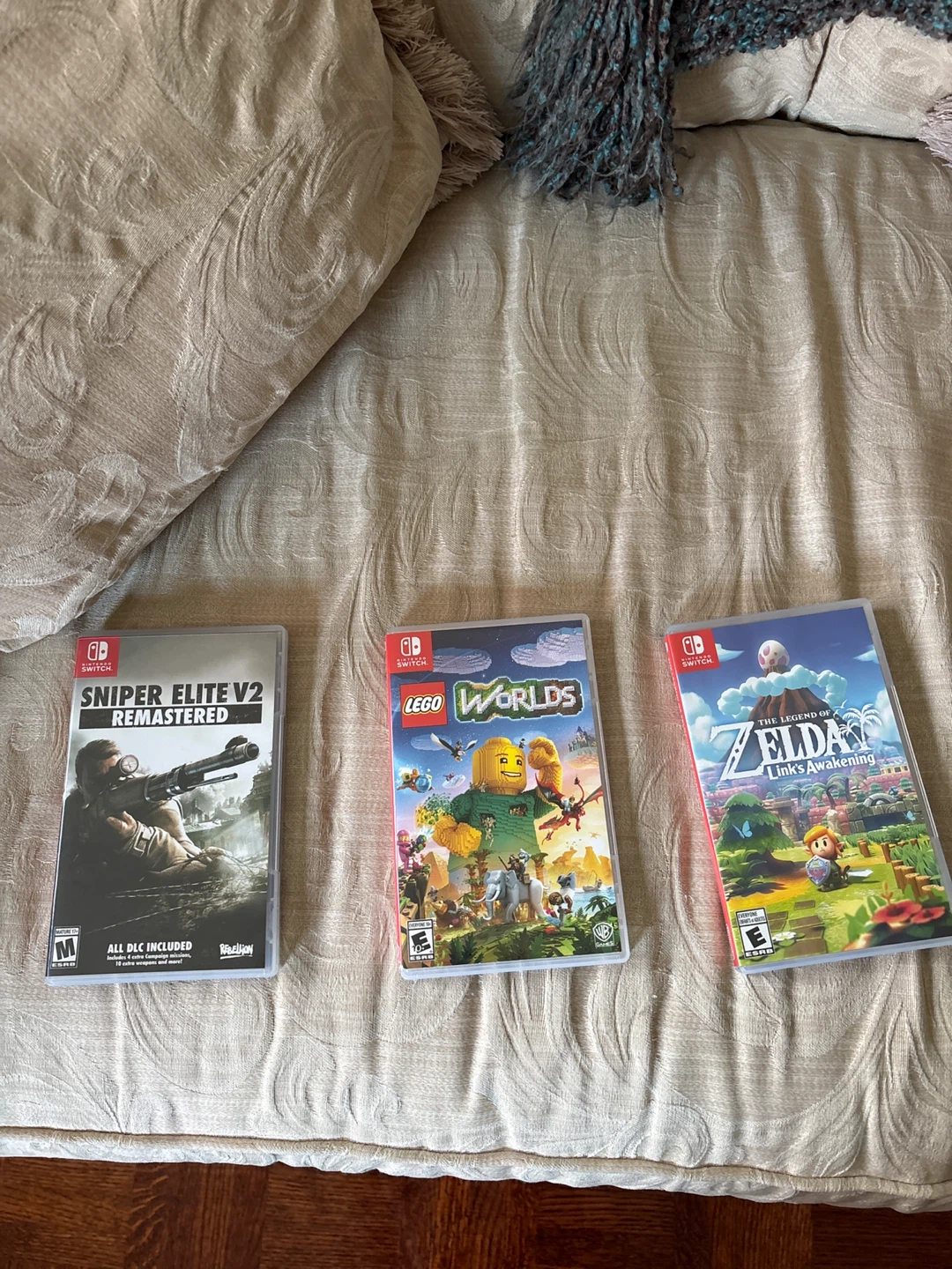 Sniper Elite V2, Lego Worlds, Zelda Link's Awakening