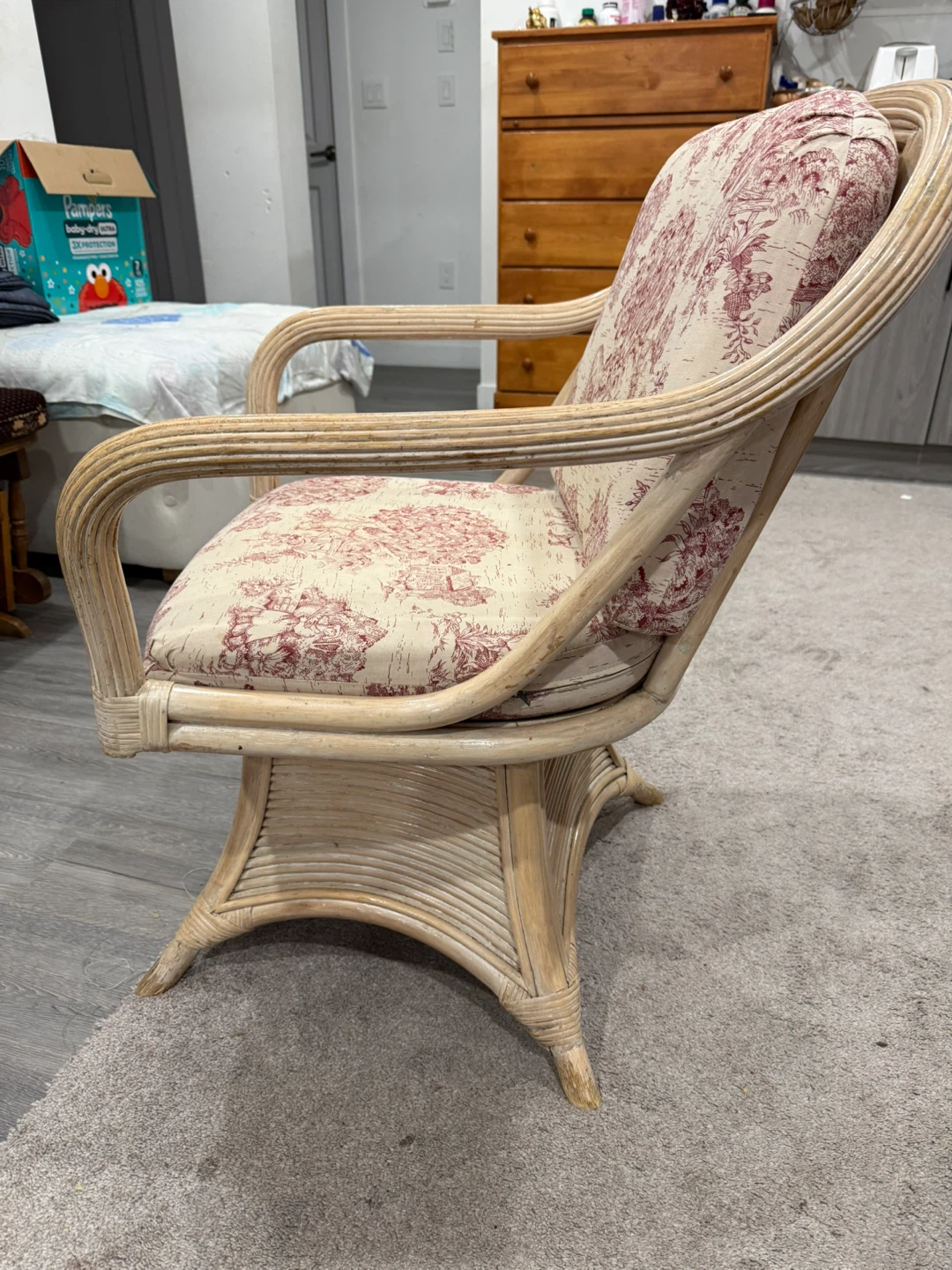 Rattan Dining Set with Glass Table and 4 Chairs - photo 2