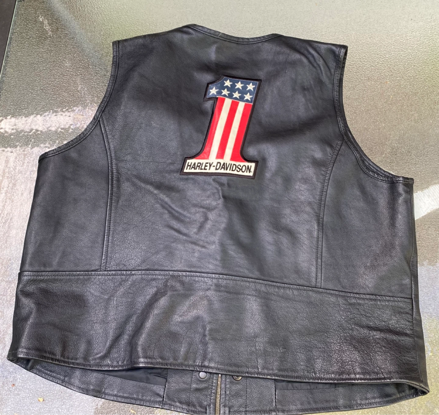 Harley Davidson Women’s Leather Vest, Size X-Large - photo 5