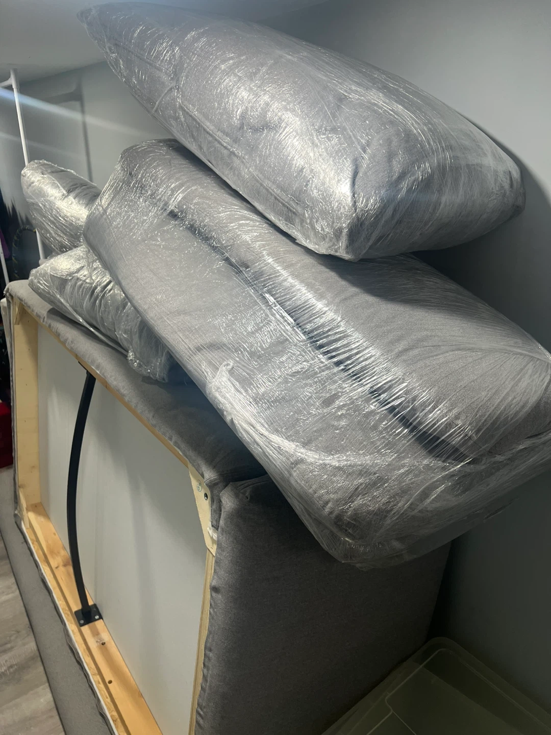 IKEA SÖDERHAMN Sofa with Chaise Lounge - Tonerud Gray - photo 5