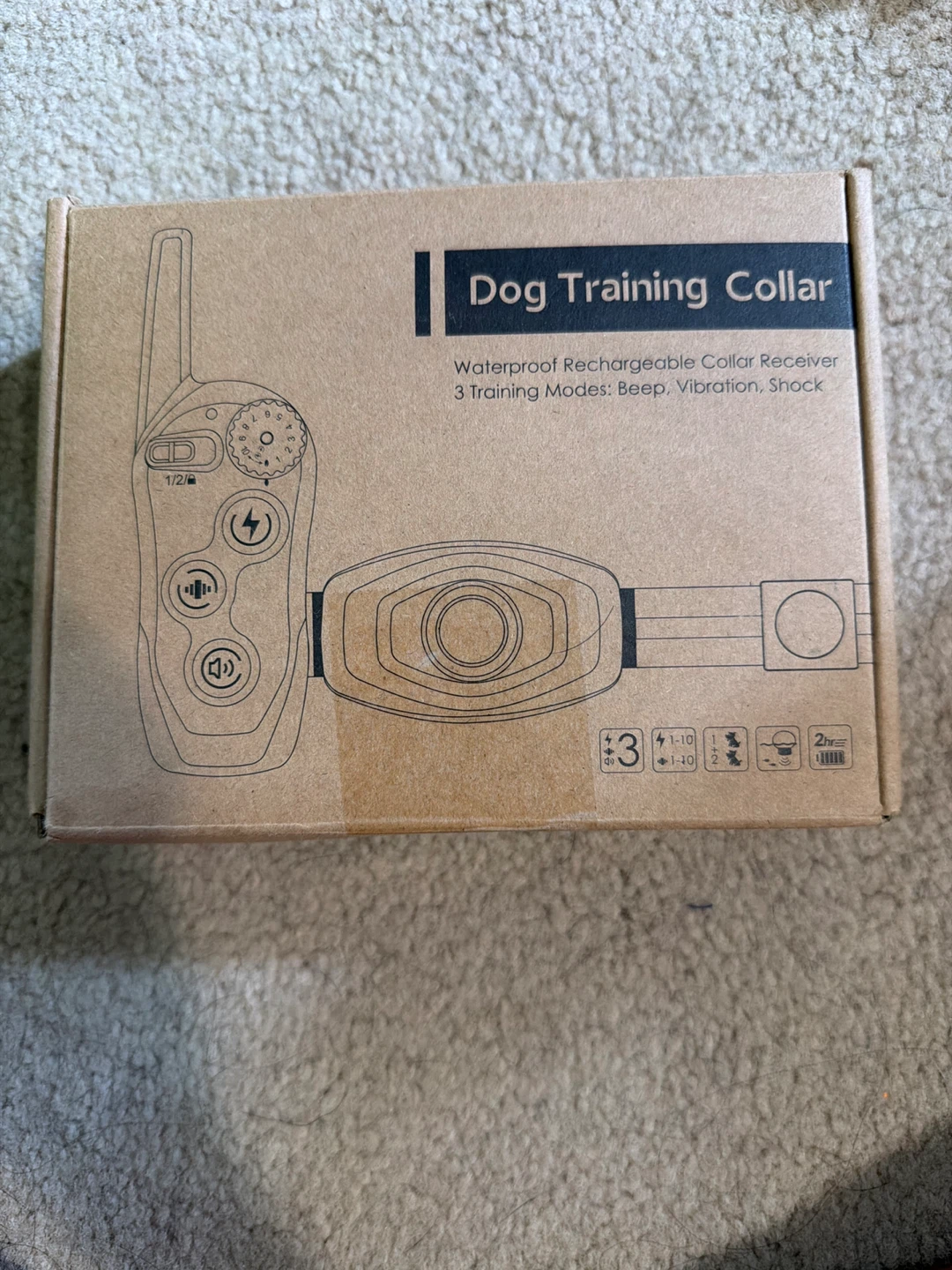 Dog Training Collar - Waterproof Rechargeable
