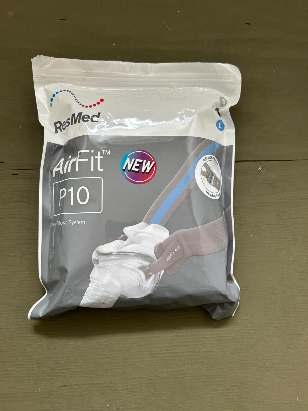 ResMed AirFit P10 Nasal Pillow System CPAP Mask - photo 2