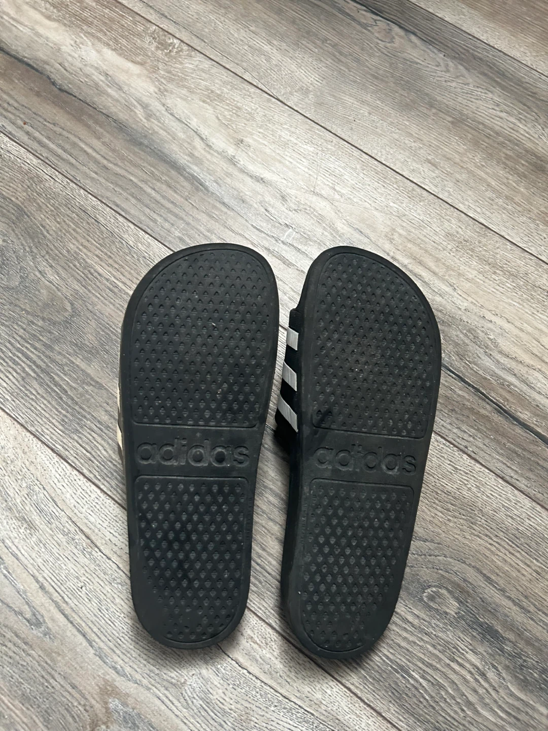 Adidas Slides - Black/White - photo 3