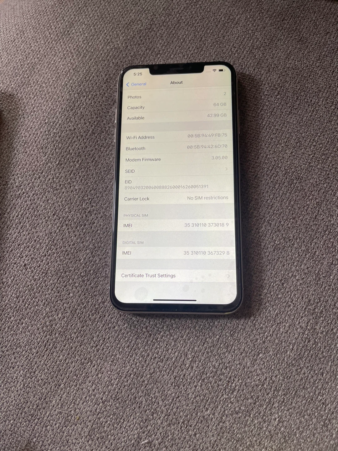 Apple iPhone XS Max 64GB White Unlocked - photo 5