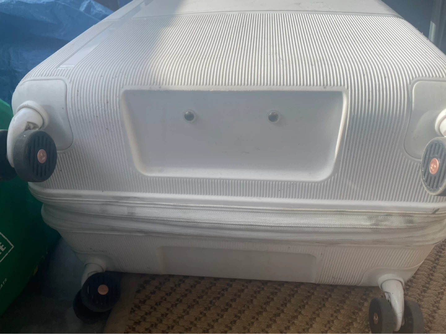 30" Large Samsonite Interlace Spinner 55/20 Exp Suitcase White - photo 5
