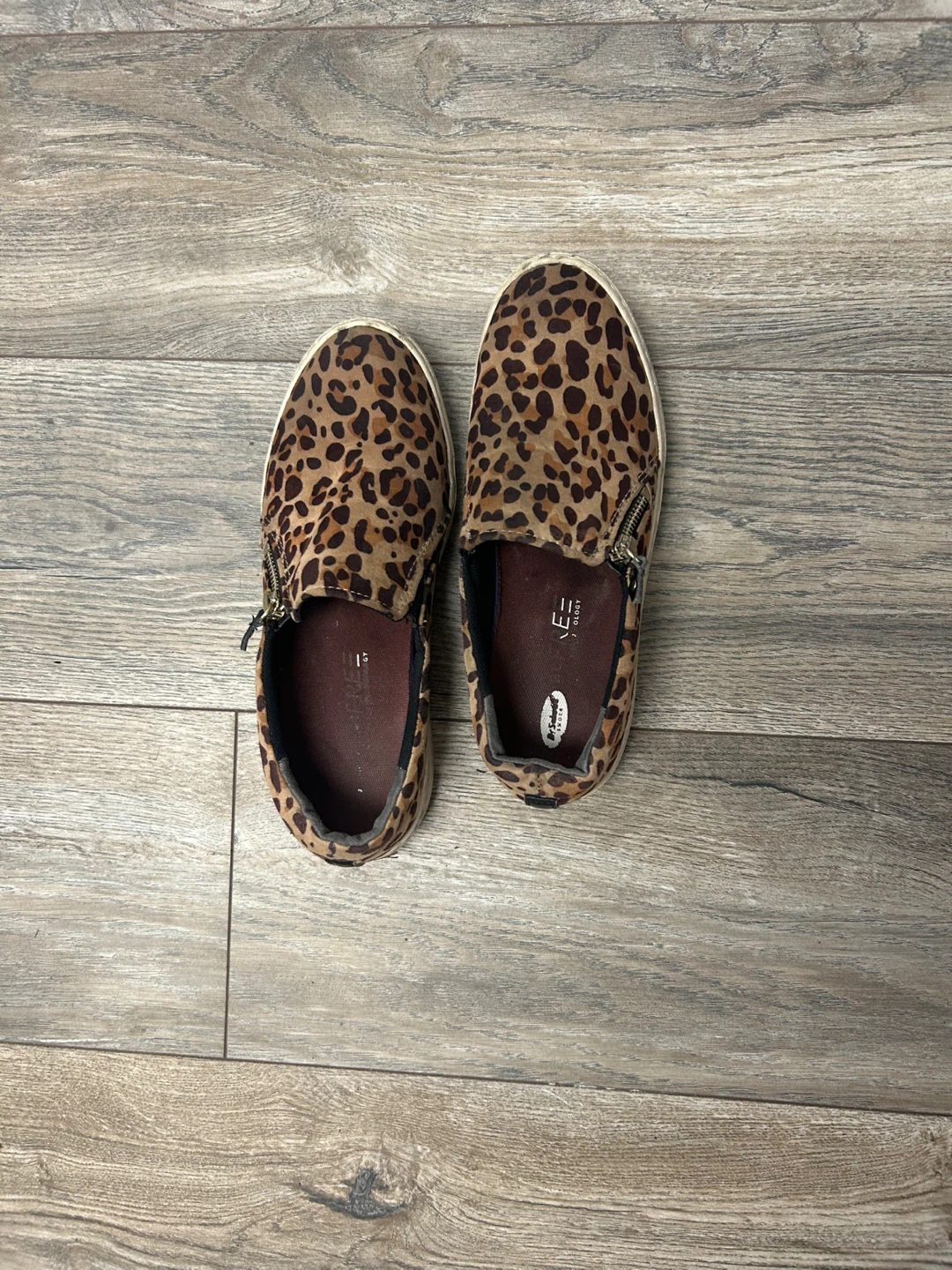 Dr. Scholl's Leopard Print Slip-On Sneakers