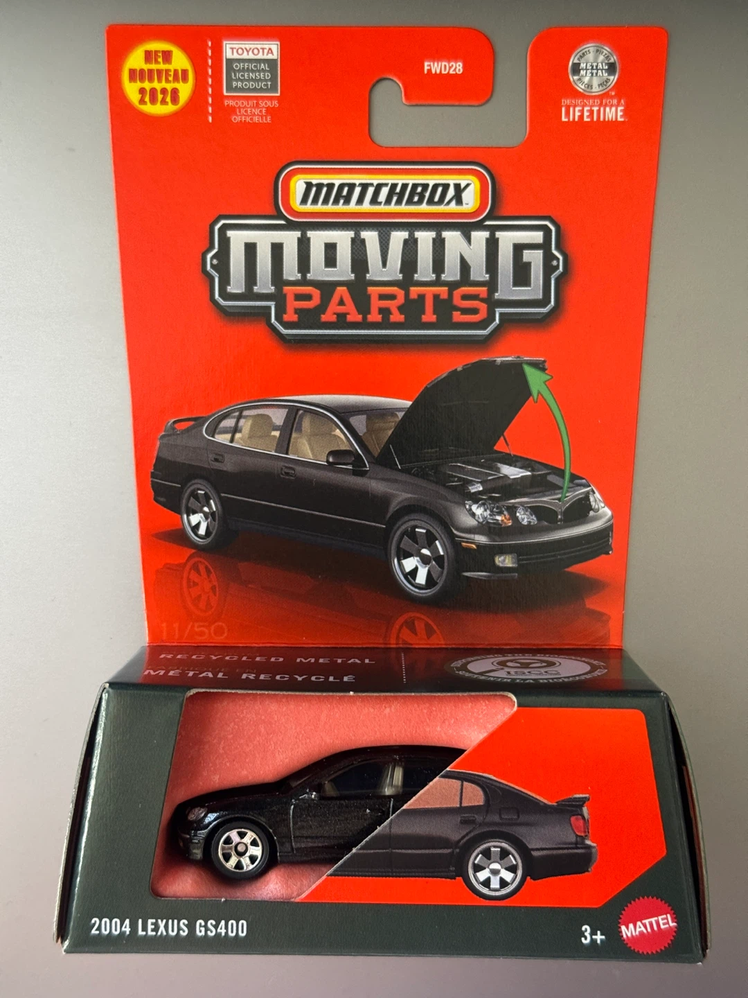Matchbox Moving Parts 2004 Lexus GS400