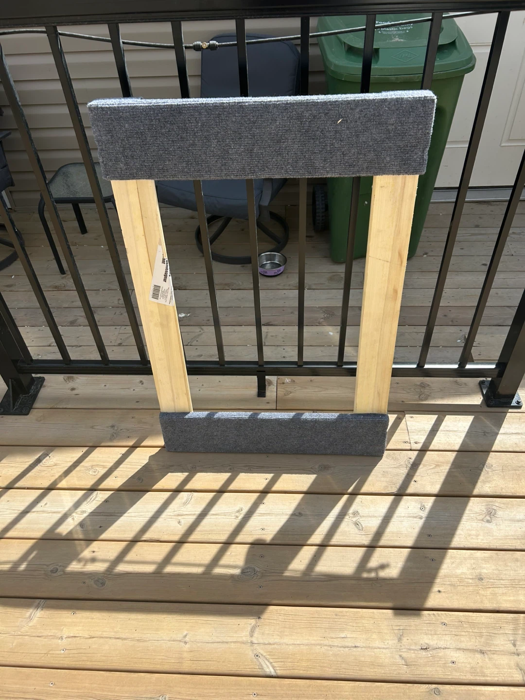 Wooden Furniture Dolly with Carpeted Ends