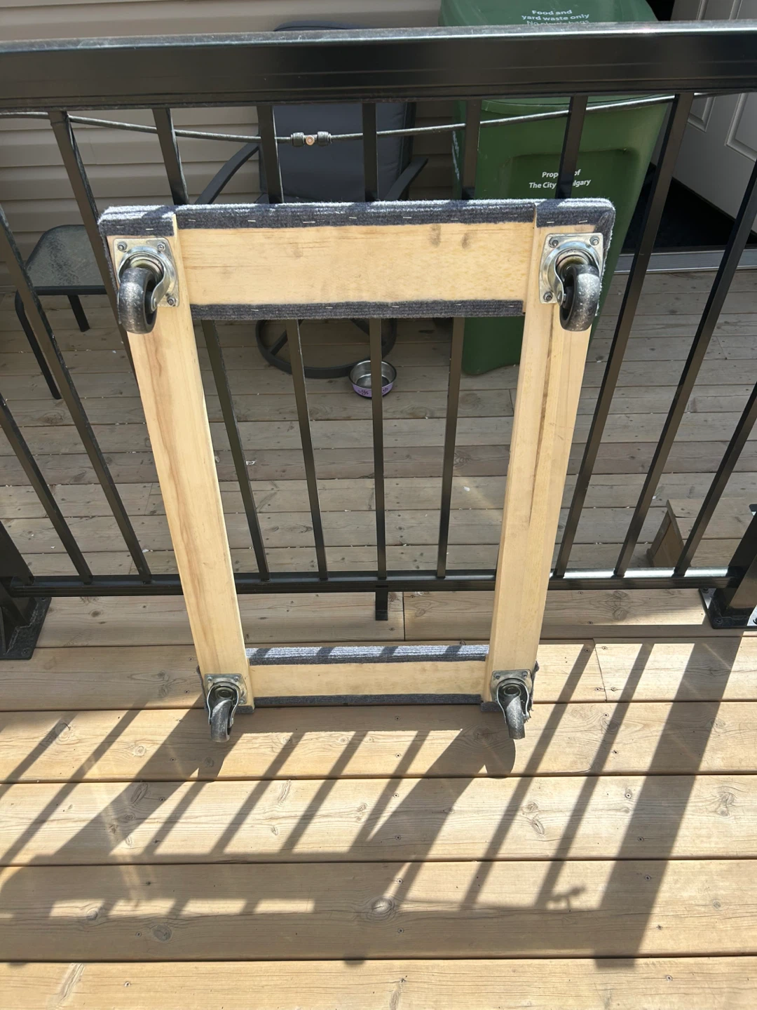Wooden Furniture Dolly with Carpeted Ends - photo 2