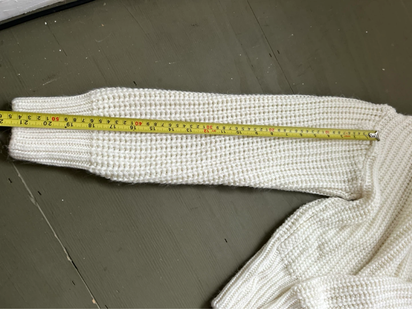 TOPAL V&S Fashion Collection Cream Knit Turtleneck Sweater