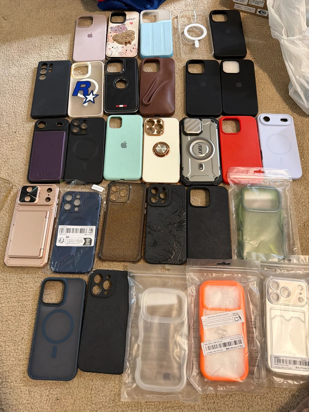 Phone Cases Iphone 15,16,17 pro,pro max, air