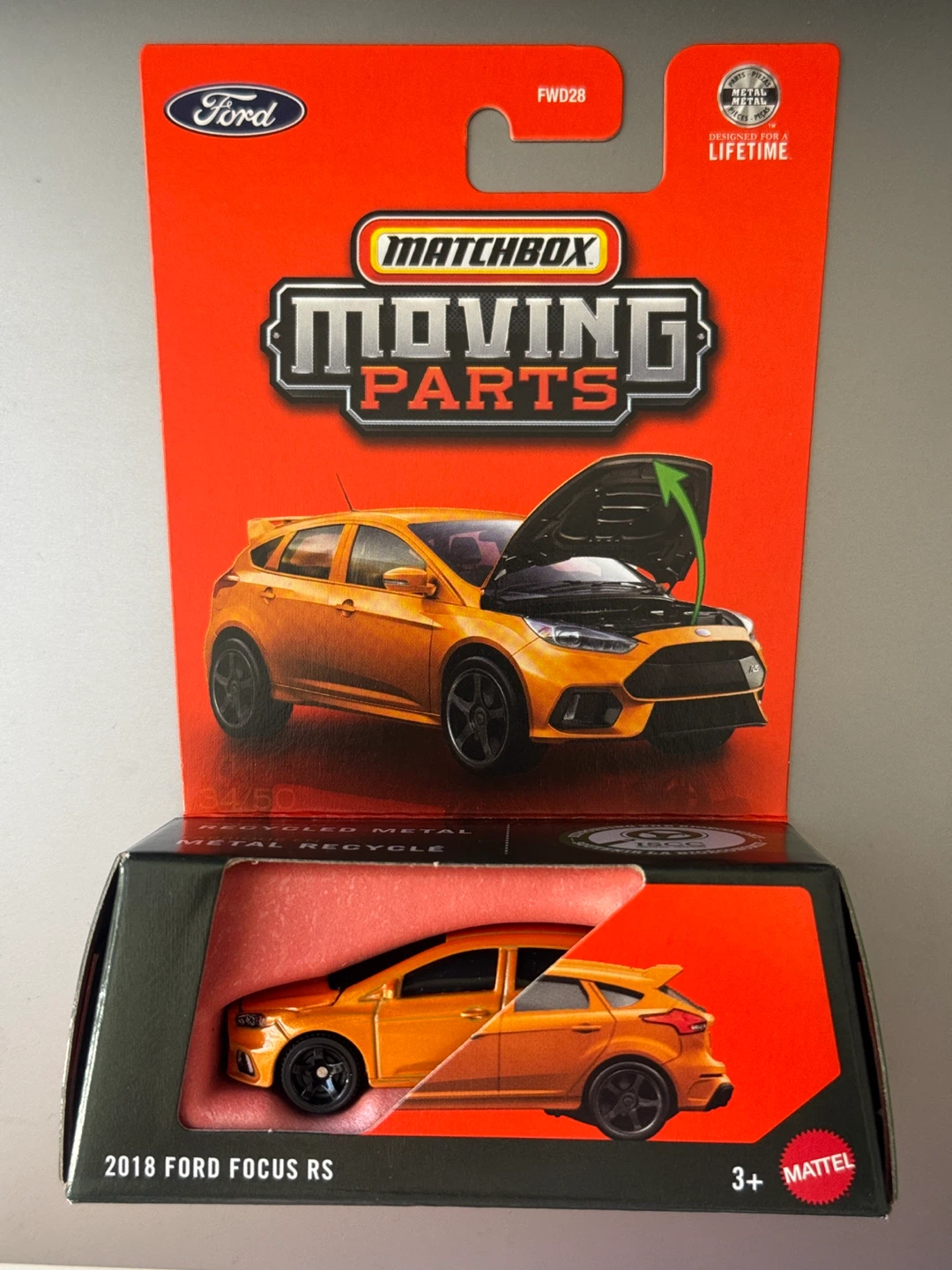 Matchbox Moving Part Ford Focus RS