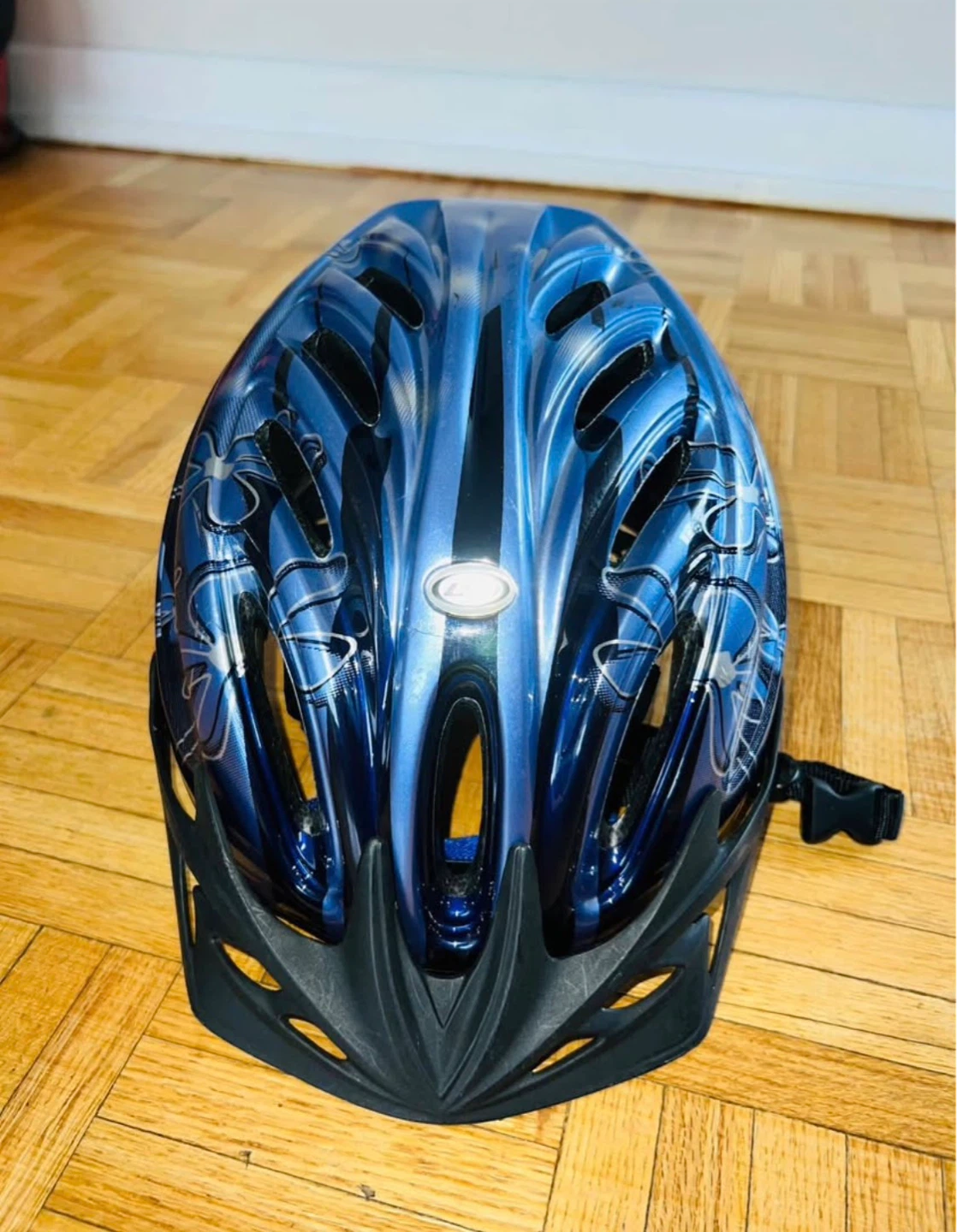 Louis Garneau Blue Bicycle Helmet - photo 3