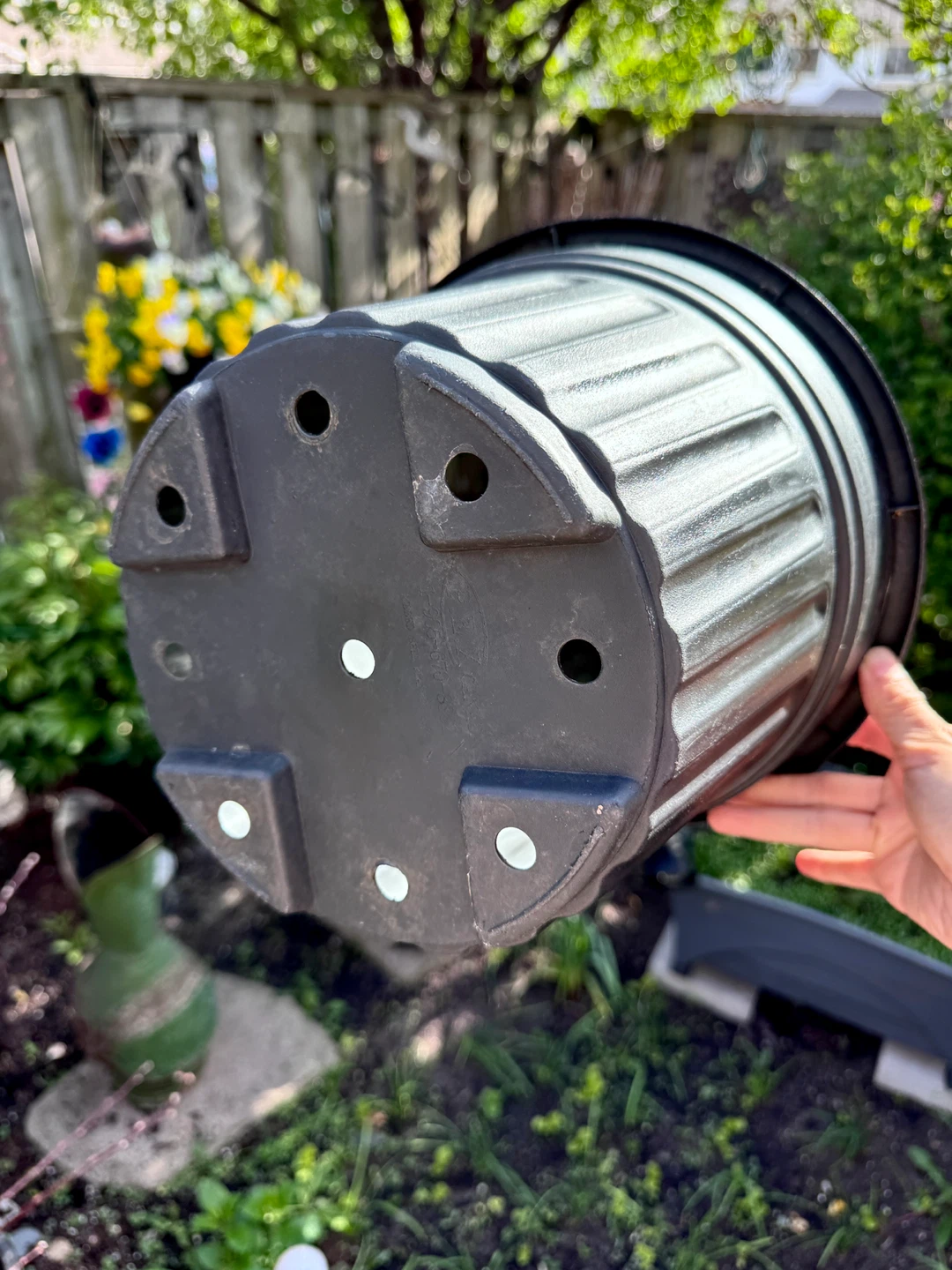 $2 Each Large Nursery Pot - 10.5”× 8” - photo 2