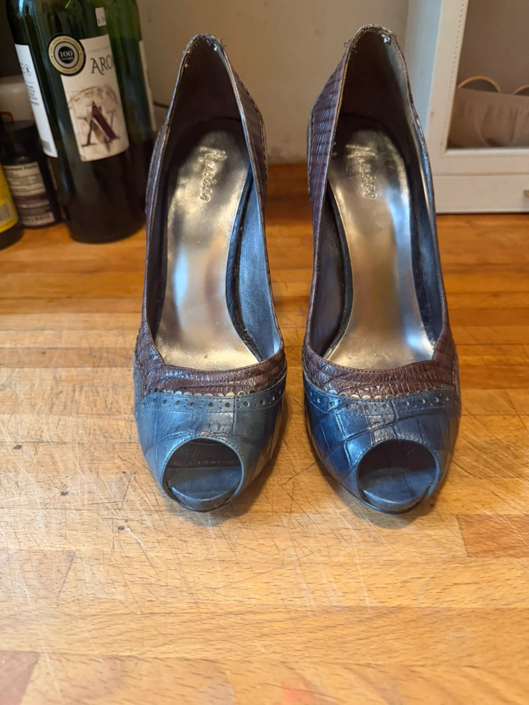 Adrienne Vittadini Peep-Toe Heels - photo 3