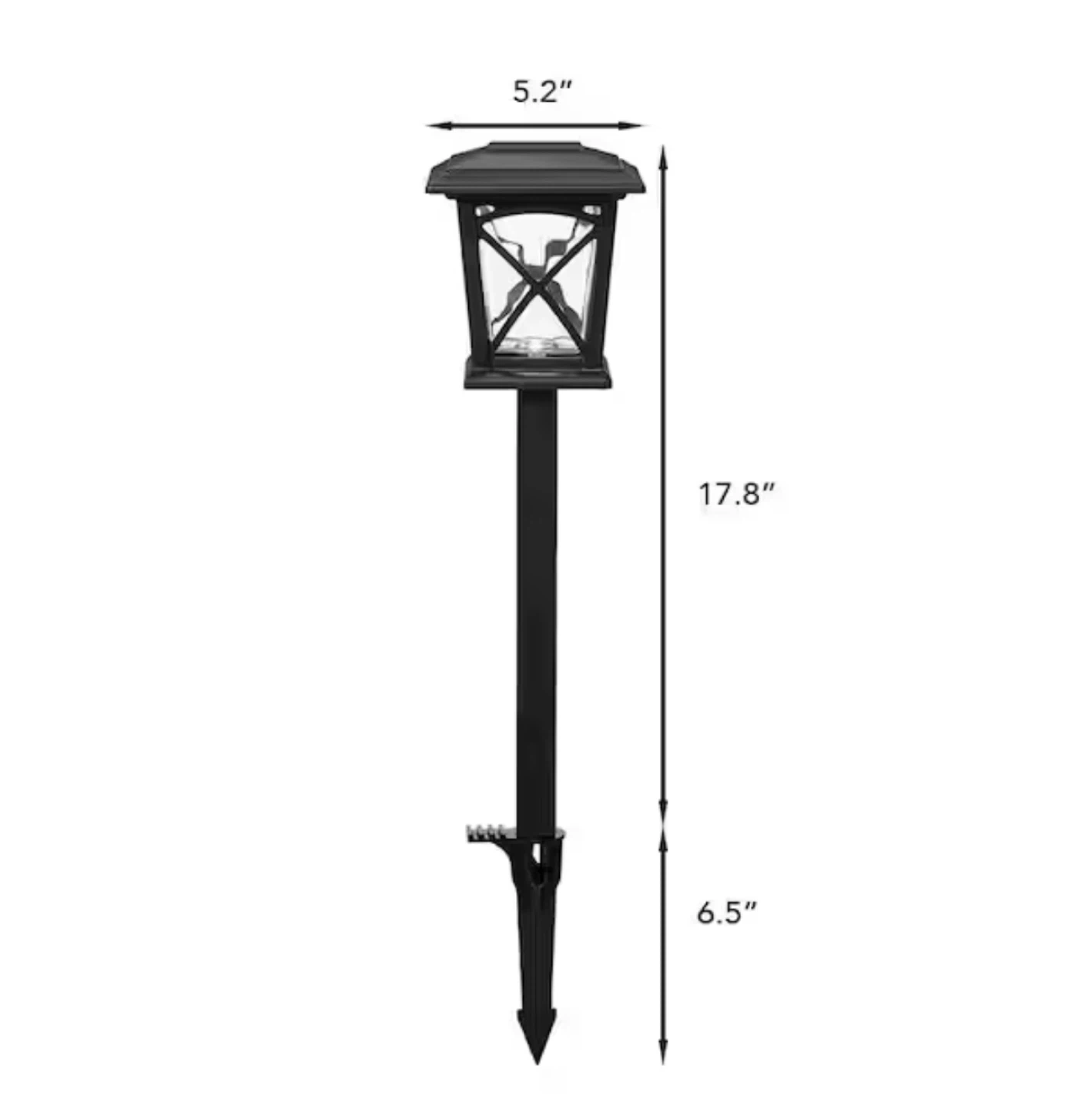 Hampton Bay Black Springs LED Pathway Light - photo 4