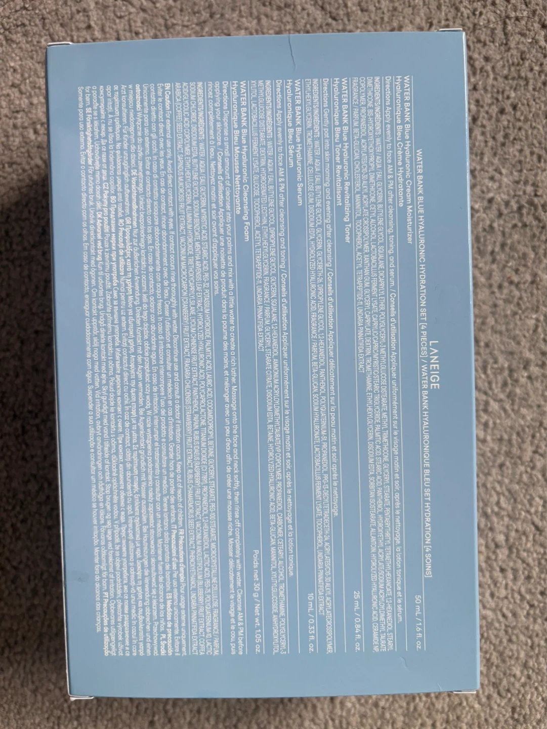 Laneige Water Bank Blue Hyaluronic Hydration Set - photo 2