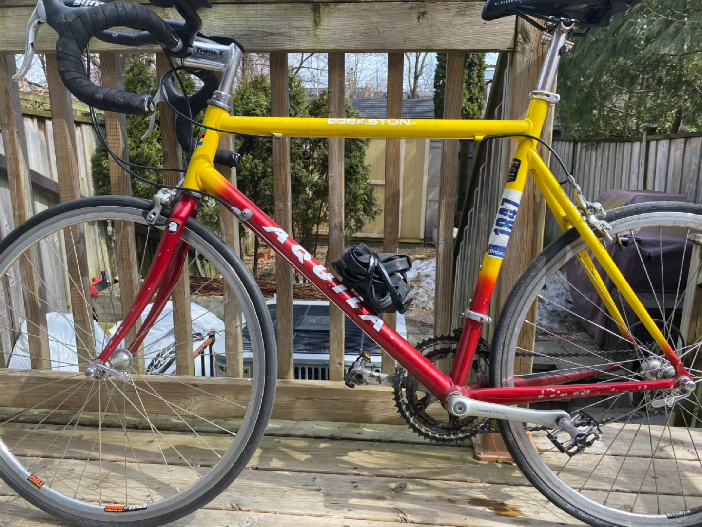 Easton Aquila triathlon bike
