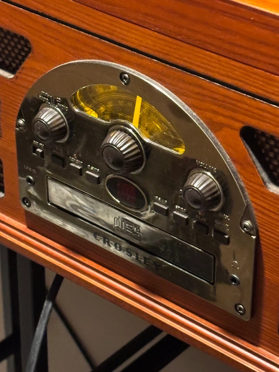Crosley Record Player Turntable with CD and Radio - photo 5