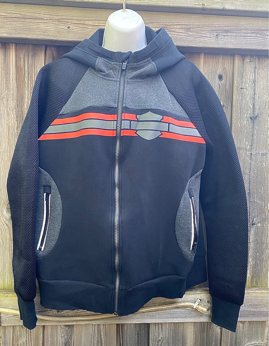 Harley-Davidson Women’s Full Zip Hoodie Jacket,Size X-Large