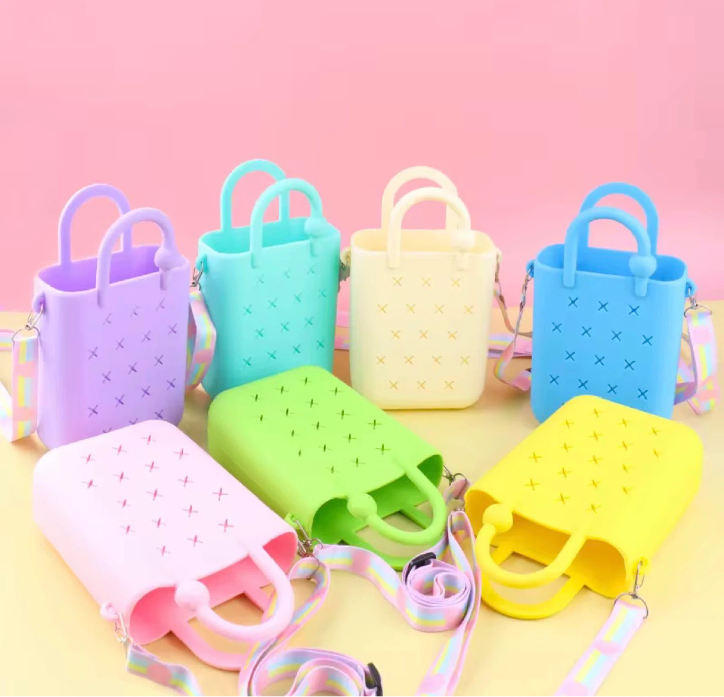 Silicone Mini Tote Bag