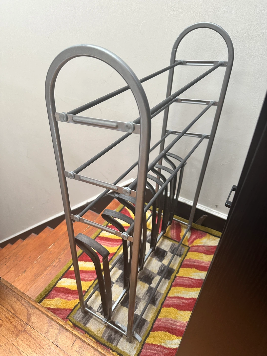 Metal Shoe Rack with Boot Holders - photo 3